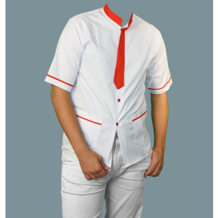 روپوش رستورانی مدل کراواتی