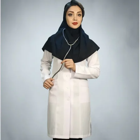 روپوش پزشکی مدل دلبری