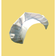 کلاه سرآشپز پفی از زاویه متفاوت