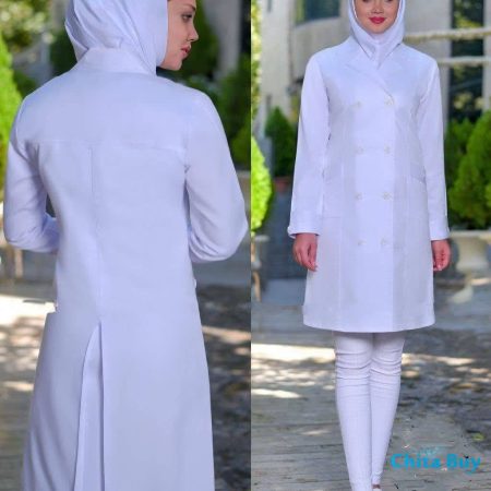 روپوش پزشکی زنانه مدل فرانک