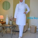 روپوش پزشکی زنانه ارغوان