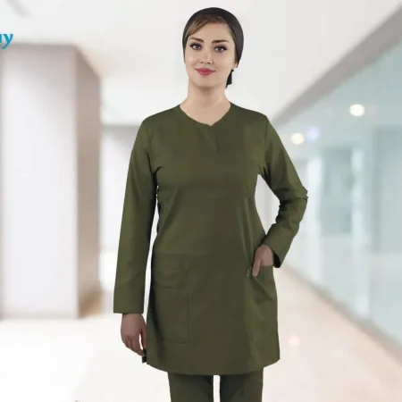 ست اسکراب زیتونی