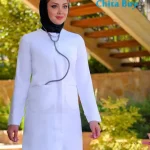 روپوش پزشکی زنانه مدل گلسا