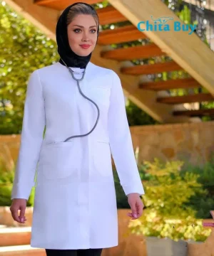 روپوش پزشکی زنانه مدل گلسا