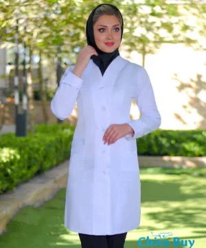 روپوش پزشکی مدل صدف