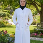 روپوش پزشکی زنانه مدل فرناز