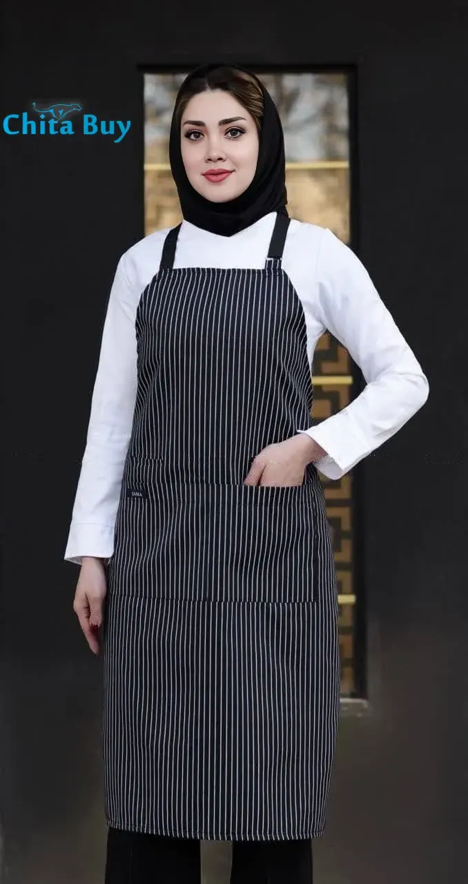 پیش بند قابل تنظیم(بند گردنی دارای سگگ تنظیم می باشد)