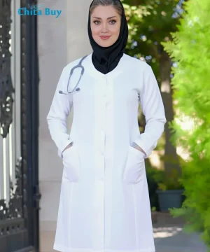 روپوش پزشکی زنانه مدل هلما