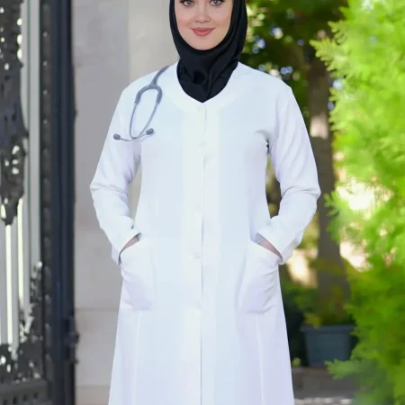 روپوش پزشکی زنانه مدل هلما