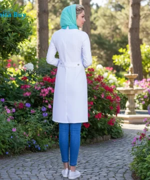 پشت روپوش پزشکی مدل میترا