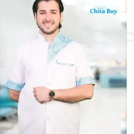 روپوش رستورانی مدل صدرا سفید