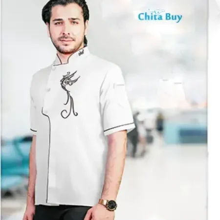 روپوش رستورانی مدل عرشیا سفید