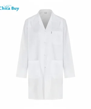 روپوش پزشکی مردانه دکمه فلزی