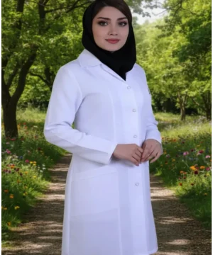 روپوش پزشکی زنانه مدل بهار