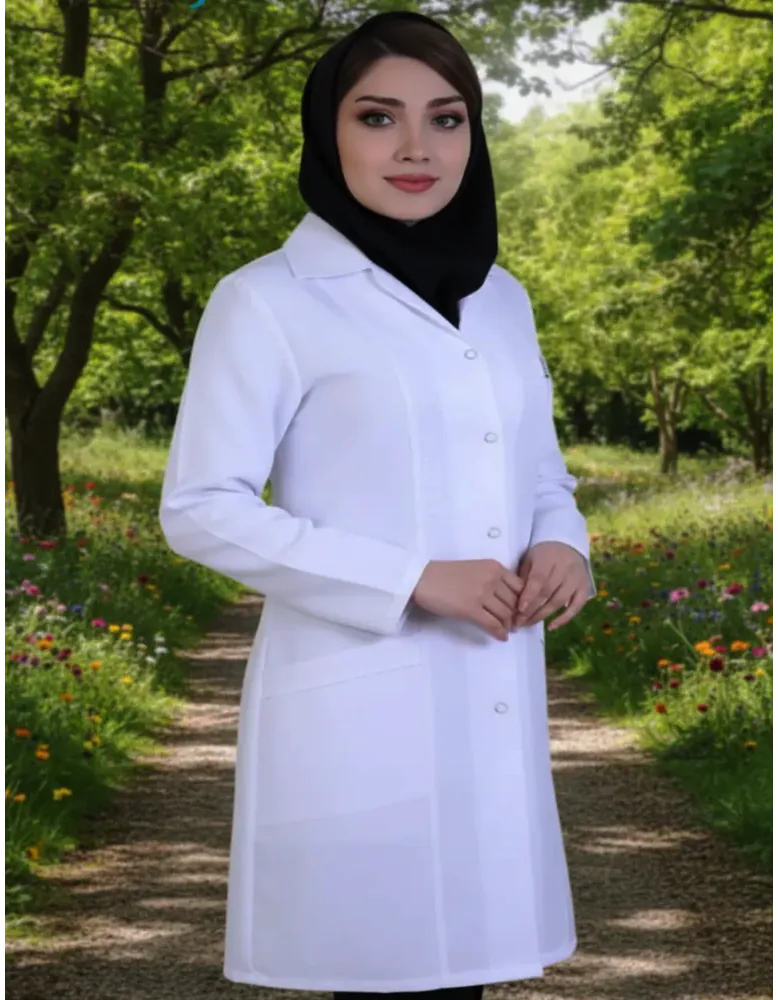 روپوش پزشکی زنانه مدل بهار