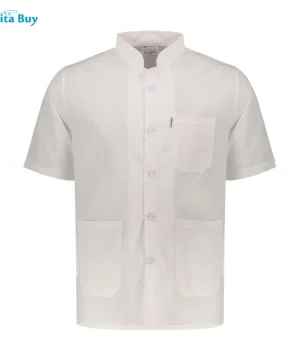 روپوش تترون یقه دیپلمات استین کوتاه