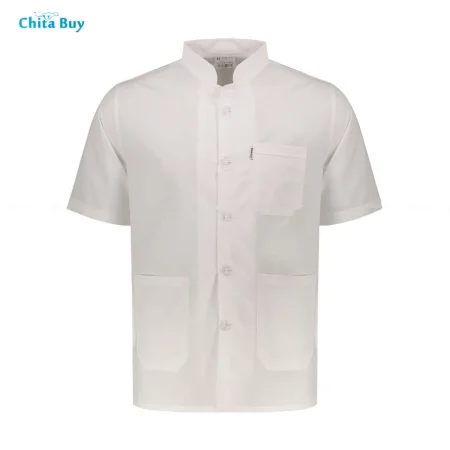 روپوش تترون یقه دیپلمات استین کوتاه