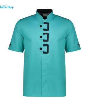 روپوش رستورانی مدل مانی ترگال سبز فیروزه ای