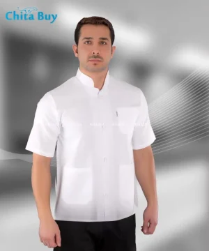 روپوش تترون یقه دیپلمات استین کوتاه