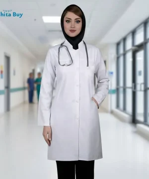 روپوش پزشکی زنانه مدل بیتا