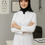 روپوش پزشکی زنانه مدل پارمیدا