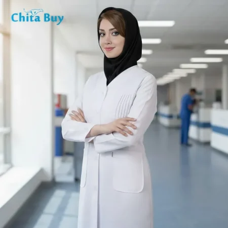 روپوش پزشکی زنانه مدل آوا